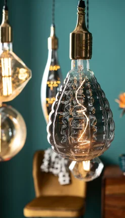 New KARE Design Żarówka Riffle LED E27 15x25 cm - KARE