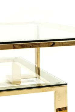 Online KARE Design Ława Gold Rush 120x120 cm złota - KARE