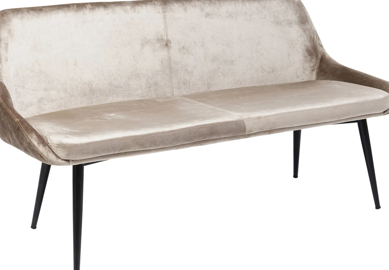 Hot KARE Design Ławka East Side 154x81 cm beżowa - KARE