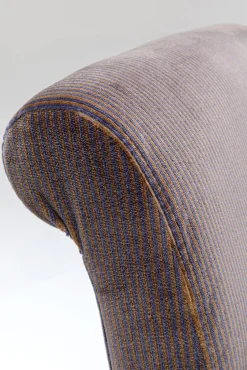 Online KARE Design Ławka Motley Velvet 107x62 cm brązowa - KARE