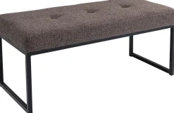 New KARE Design Ławka Smart Dolce 90x40 cm brązowa - KARE