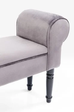 New KARE Design Ławka Wing 100x54 cm szara - KARE