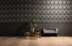 New KARE Design Ławka Wing 100x54 cm szara - KARE