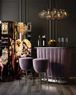 Outlet KARE Design Barek After Work 120x104 cm chromowy - KARE