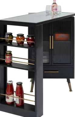 Best KARE Design Barek La Gomera 90x92 cm grafitowy - KARE