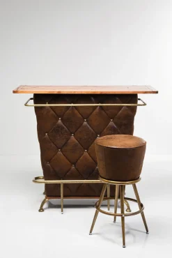 Sale KARE Design Barek Lady Rock 120x104 cm brązowy - KARE