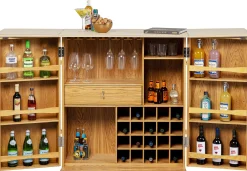 Discount KARE Design Barek rozkładany kremowy tapicerowany 100x114 cm - KARE