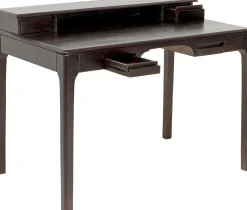 Sale KARE Design Biurko Brooklyn 110x70 cm czarnobrązowe - KARE