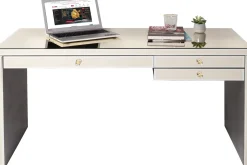 Online KARE Design Biurko Luxury Champagne 140x61 cm szampańskie - KARE