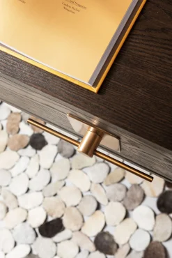 Sale KARE Design Biurko Osaka 138x60 cm brązowe - KARE