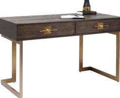 Sale KARE Design Biurko Osaka 138x60 cm brązowe - KARE