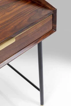 Fashion KARE Design Biurko Ravello 118x70 cm sheesham brązowe - KARE