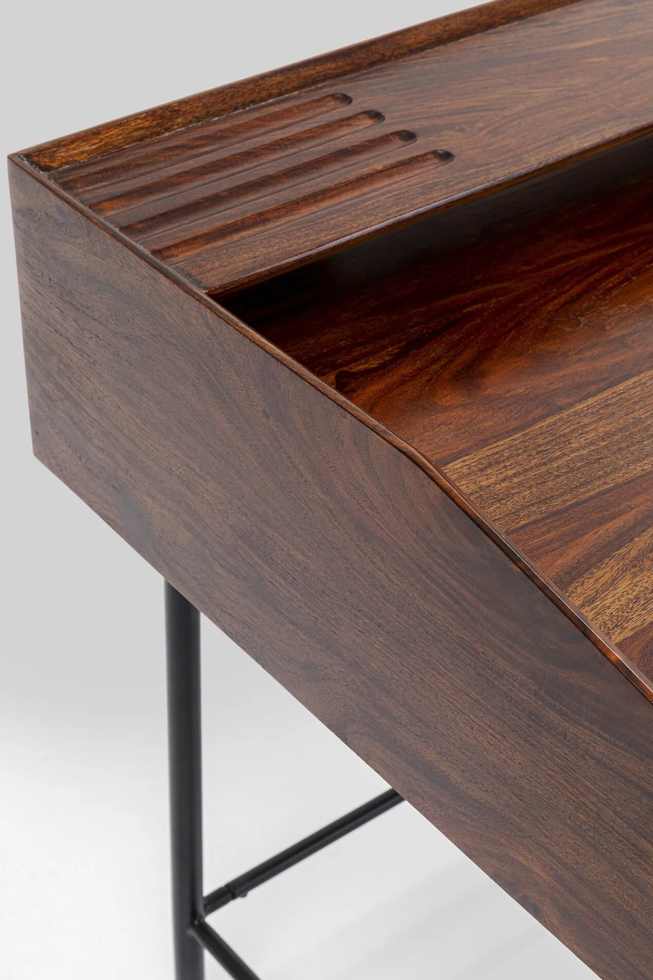 Fashion KARE Design Biurko Ravello 118x70 cm sheesham brązowe - KARE