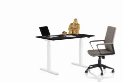 Hot KARE Design Biurko Smart 120x70 cm czarno-białe - KARE