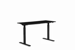 Fashion KARE Design Biurko z elek. regulacją wysokości Smart 140x60 cm czarne - KARE