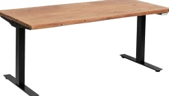 Online KARE Design Biurko z elek. regulacją wysokości Harmony 200x100 cm akacja - nogi czarne - KARE