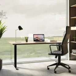 Fashion KARE Design Biurko z elek. regulacją wysokości Jackie 160x80 cm dąb - KARE