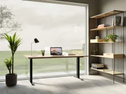 Fashion KARE Design Biurko z elek. regulacją wysokości Jackie 160x80 cm dąb - KARE