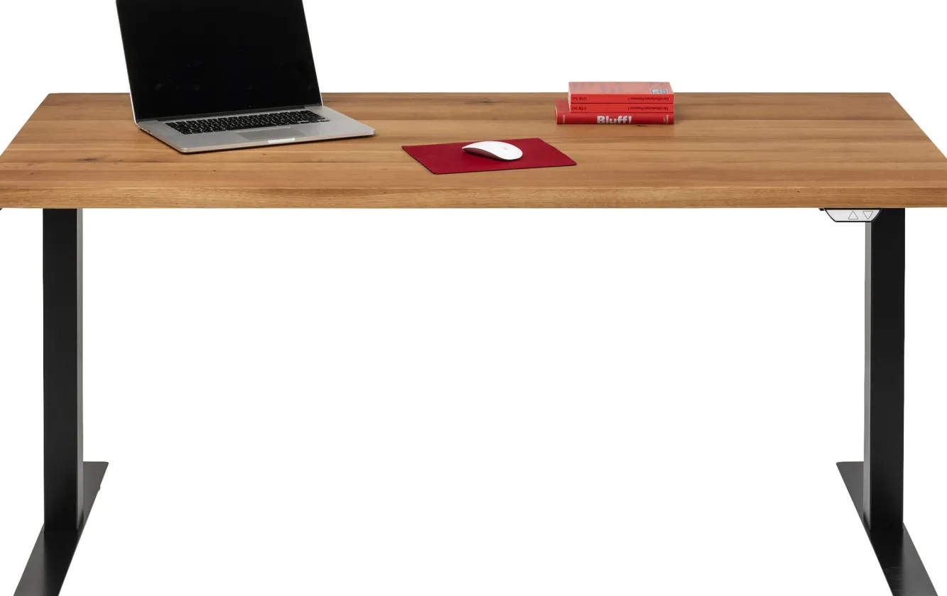 Fashion KARE Design Biurko z elek. regulacją wysokości Jackie 160x80 cm dąb - KARE