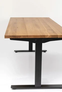 Fashion KARE Design Biurko z elek. regulacją wysokości Jackie 160x80 cm dąb - KARE