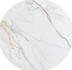 Clearance KARE Design Blat ceramiczny okrągły biały Ø120 cm - KARE