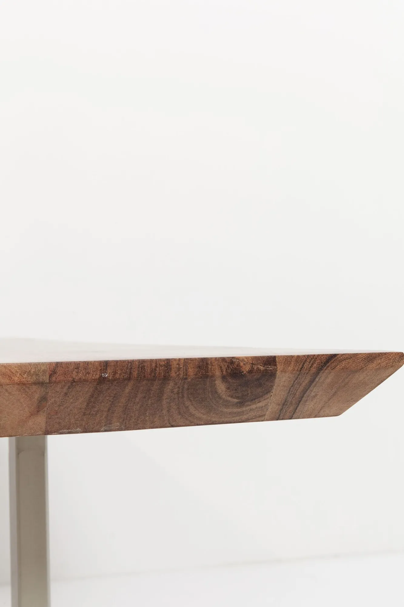 Sale KARE Design Blat ciemnobrązowy prostokątny z drewna akacjowego 180x90 cm - KARE