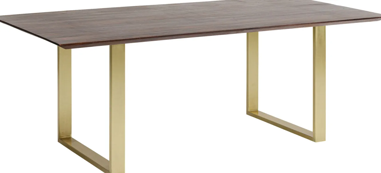 New KARE Design Blat ciemnobrązowy prostokątny z drewna akacjowego 200x100 cm - KARE