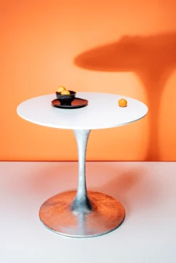 Hot KARE Design Blat Invitation Ø90 cm biały - KARE