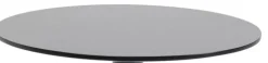 Hot KARE Design Blat okrągły czarny MDF Ø110 cm - KARE