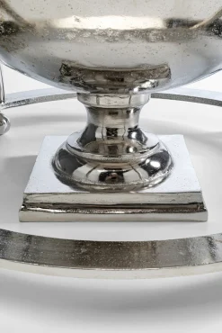 Online KARE Design Cooler do butelek Champagne Time ∅61x38 cm srebrny - KARE