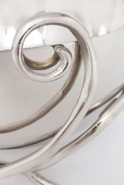 New KARE Design Cooler do butelek Octopus 46x26 cm srebrny - KARE