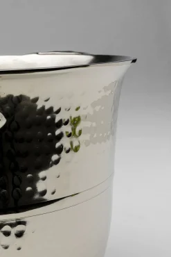 Hot KARE Design Cooler do wina lub szampana srebrny z aluminium motyw słonia 4,5 L - KARE