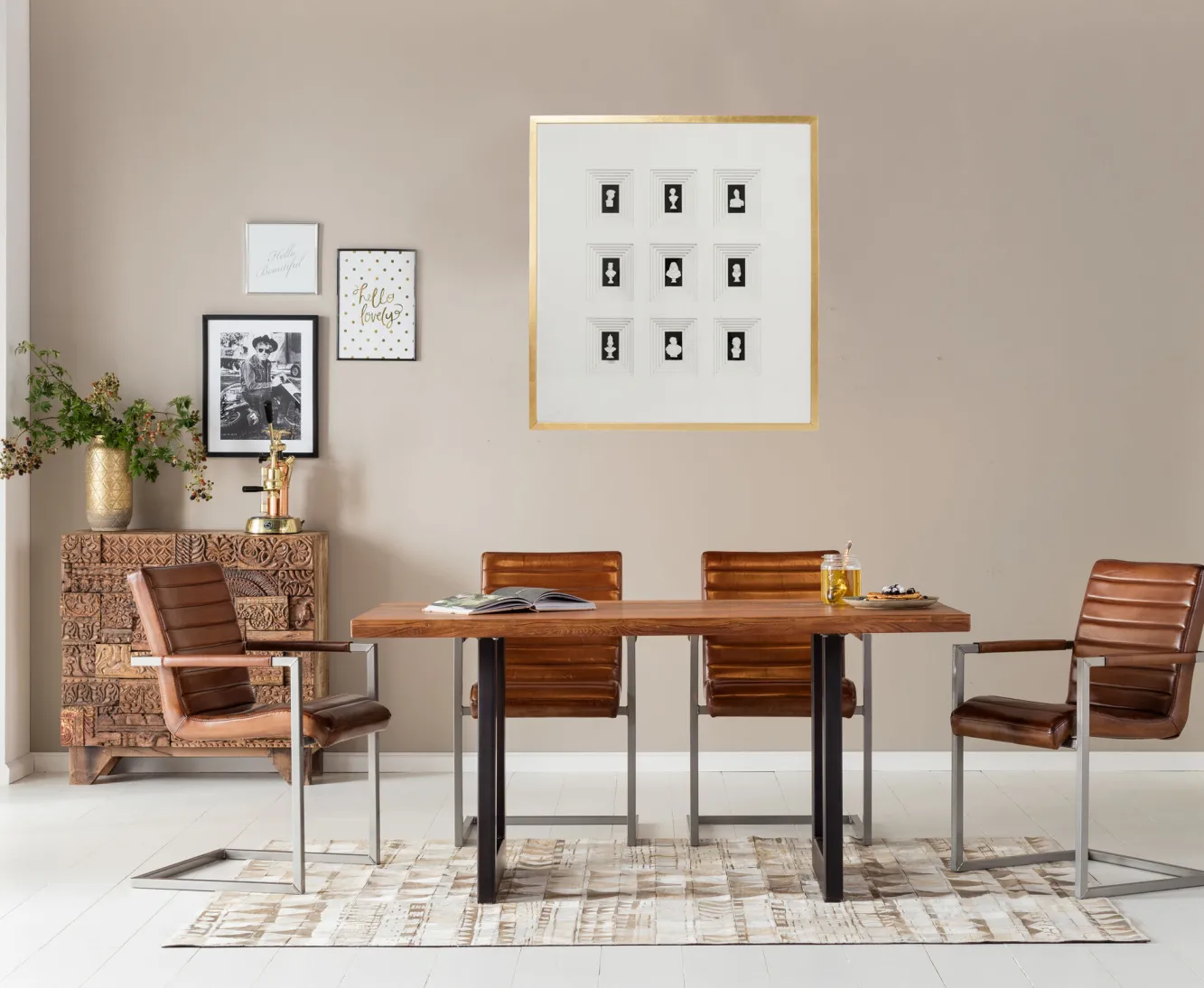 Best KARE Design Dekoracja ścienna Ancient Art Nove 110x100 cm - KARE