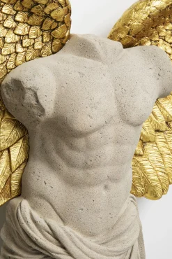 Hot KARE Design Dekoracja ścienna anioł stróż złote skrzydła 124x71 cm - KARE