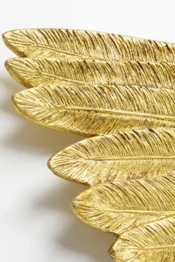 Discount KARE Design Dekoracja ścienna anioł stróż złote skrzydła kobieta 124x71 cm - KARE