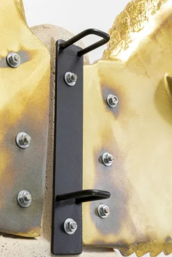 Discount KARE Design Dekoracja ścienna anioł stróż złote skrzydła kobieta 124x71 cm - KARE