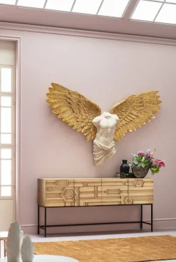 Hot KARE Design Dekoracja ścienna anioł 208x136 cm złote skrzydła - KARE