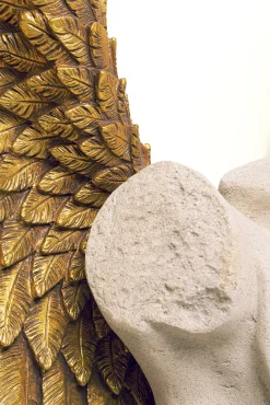 Hot KARE Design Dekoracja ścienna anioł złote skrzydła 203x140 cm - KARE