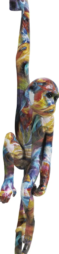 Discount KARE Design Dekoracja ścienna Ape 17x67 cm kolorowa - KARE