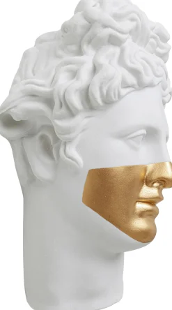 Sale KARE Design Dekoracja ścienna Apollo 26x42 cm biało-złota - KARE