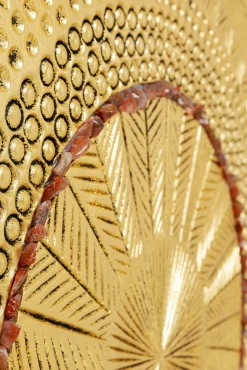 Outlet KARE Design Dekoracja ścienna Art Geometric Circle 120x120 cm złota - KARE