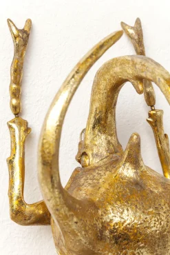 Sale KARE Design Dekoracja ścienna Atlas Beetle 26x35 cm złota - KARE