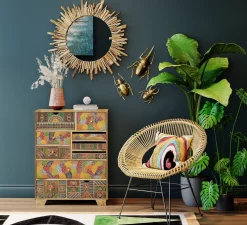 Sale KARE Design Dekoracja ścienna Atlas Beetle 26x35 cm złota - KARE