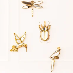 Fashion KARE Design Dekoracja ścienna Beetle Mirror 28x37 cm - KARE