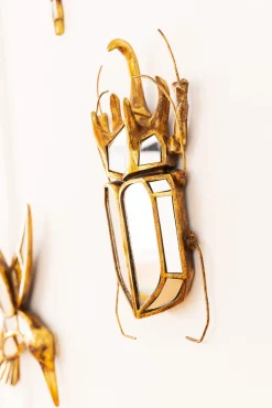 Fashion KARE Design Dekoracja ścienna Beetle Mirror 28x37 cm - KARE