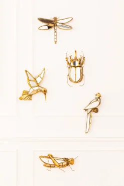 Fashion KARE Design Dekoracja ścienna Beetle Mirror 28x37 cm - KARE