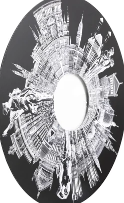 Online KARE Design Dekoracja ścienna City Pupil Ø160 cm czarno-biała - KARE