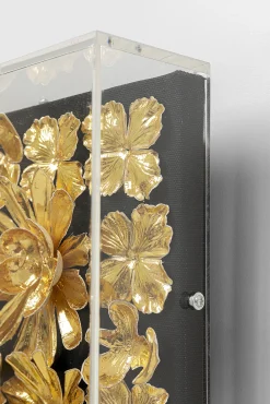 Discount KARE Design Dekoracja ścienna Gold Flower 80x80 złota - KARE