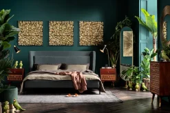 Discount KARE Design Dekoracja ścienna Gold Flower 80x80 złota - KARE