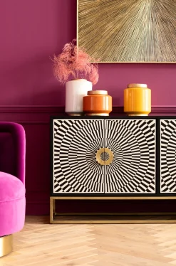 Best KARE Design Dekoracja ścienna Illumino 120x120 cm złota - KARE